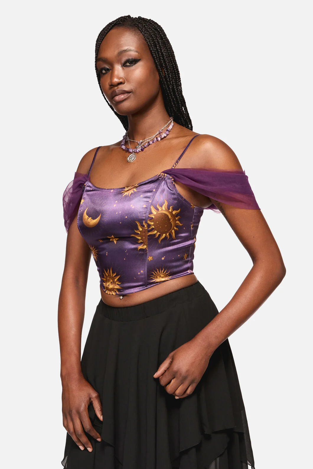 Cosmic Light Whimsy Corset Top - Image 5