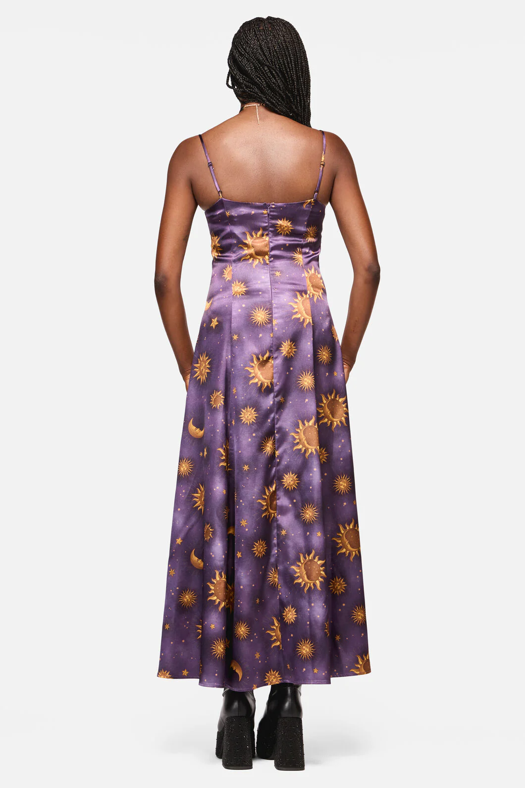 Cosmic Light Whimsy Goth Dress - Image 6