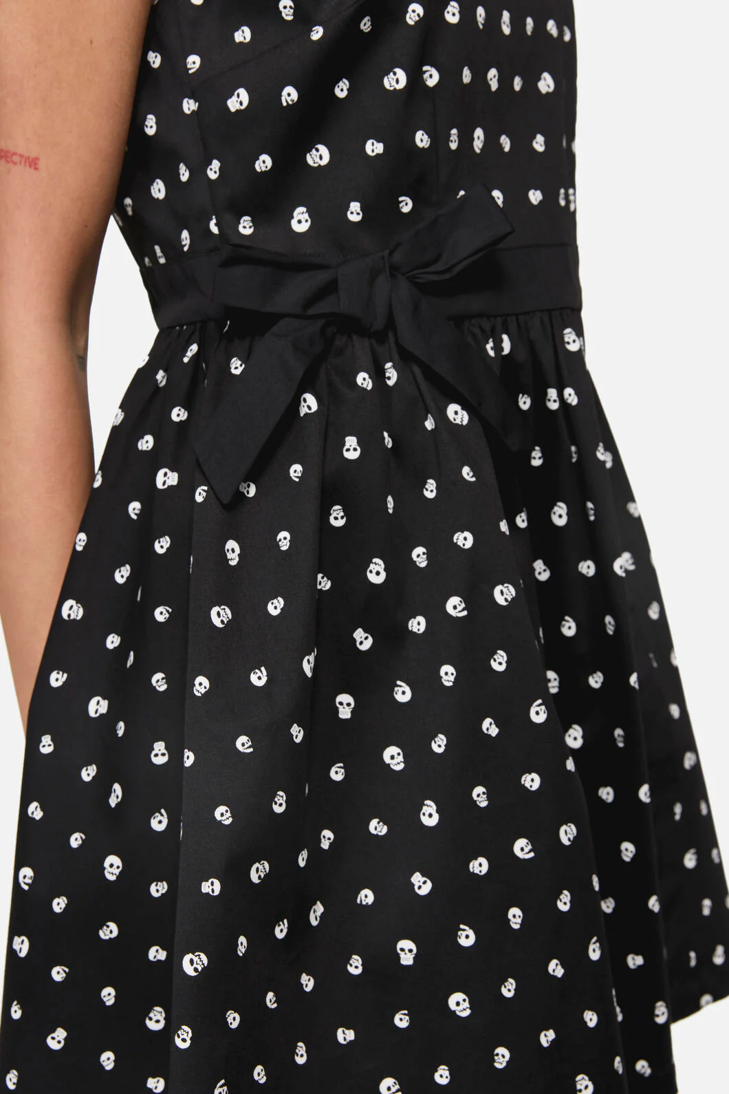 Cranium Goth Mini Dress - Image 6
