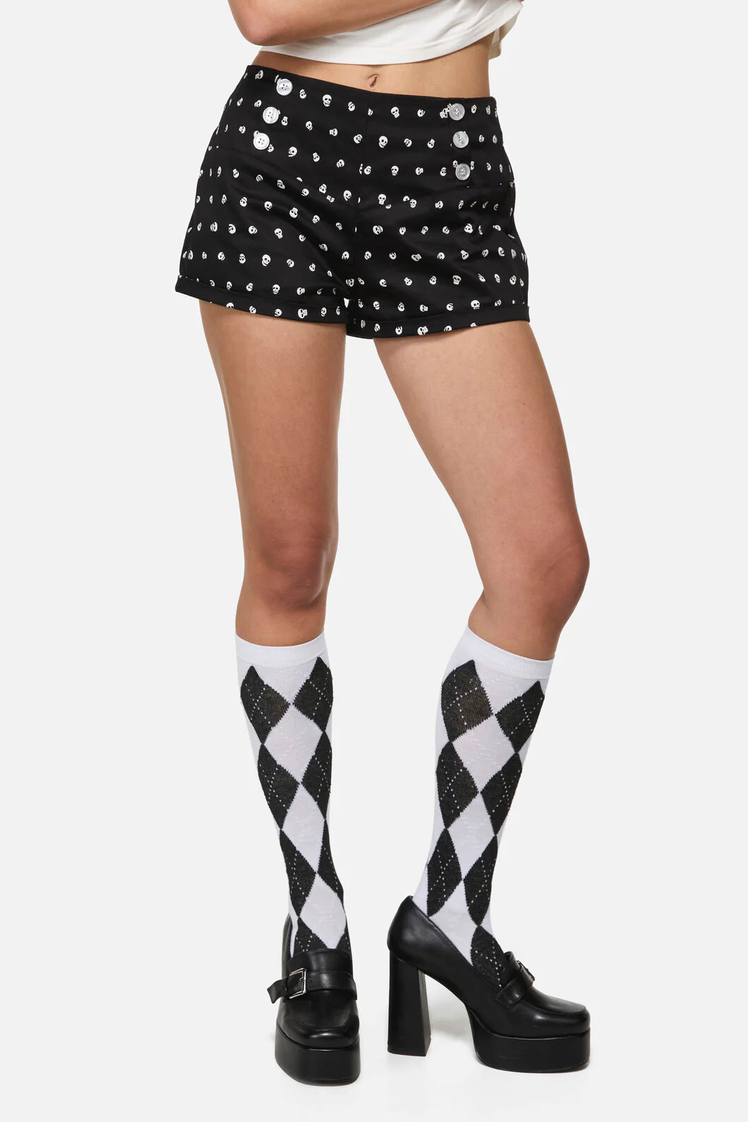 Cranium Goth Sailor Short - Image 2
