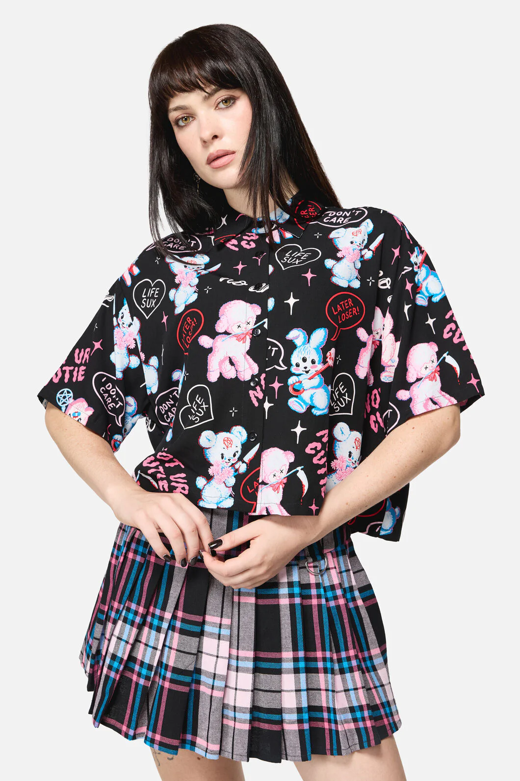 Creeps Goth Blouse - Image 2