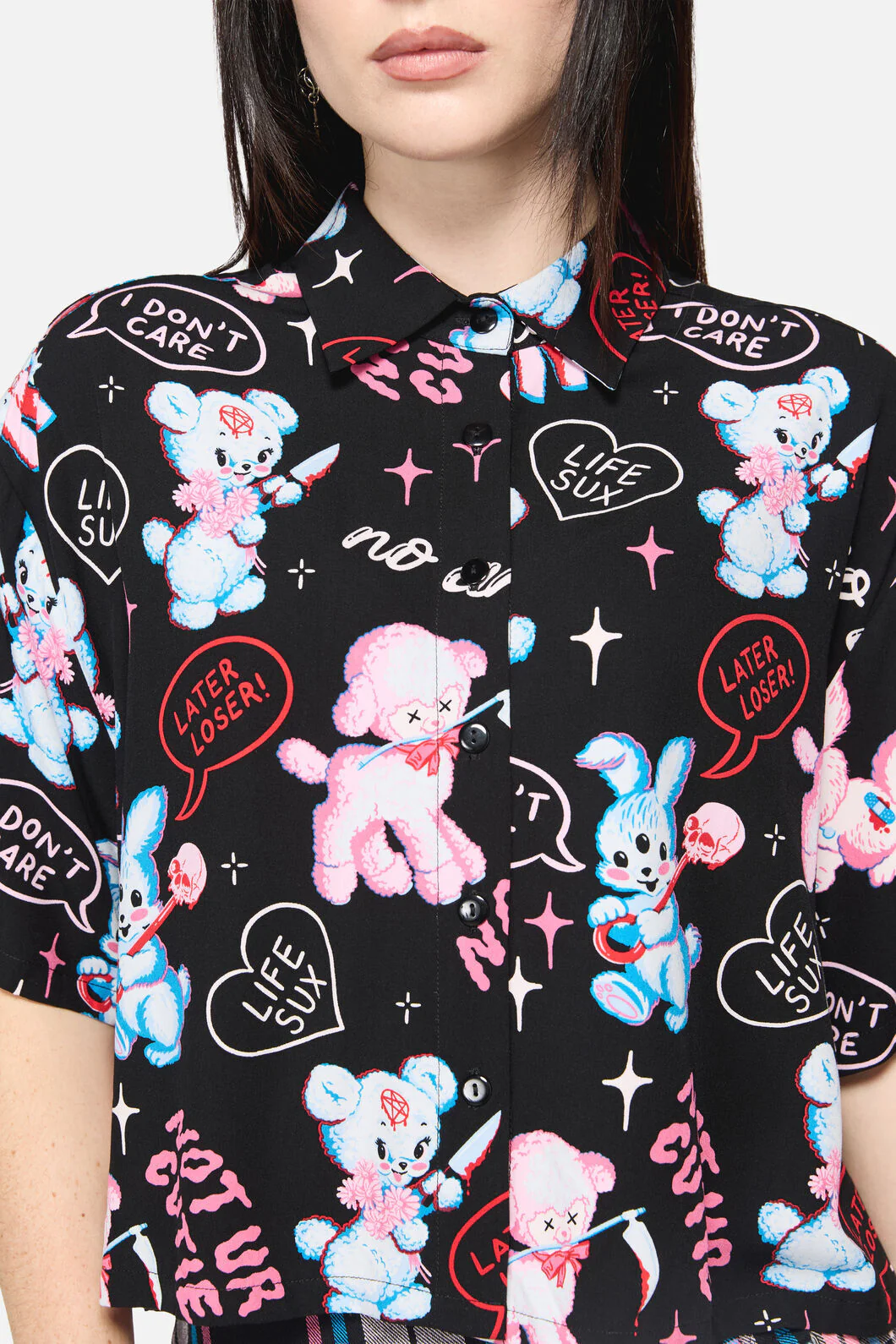 Creeps Goth Blouse - Image 5