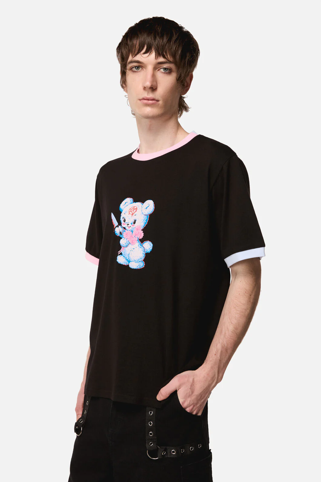 Creeps Goth Graphic Tee - Image 2