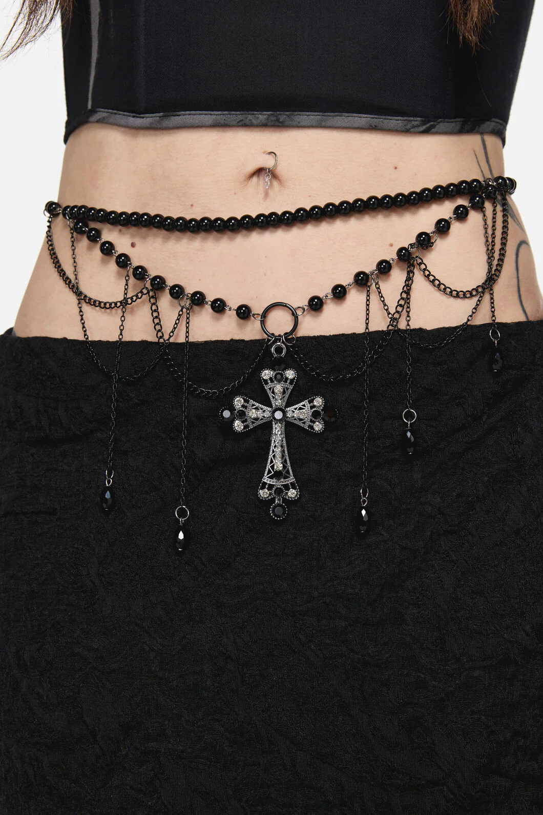 Cross & Charm Waist Belt - Image 4