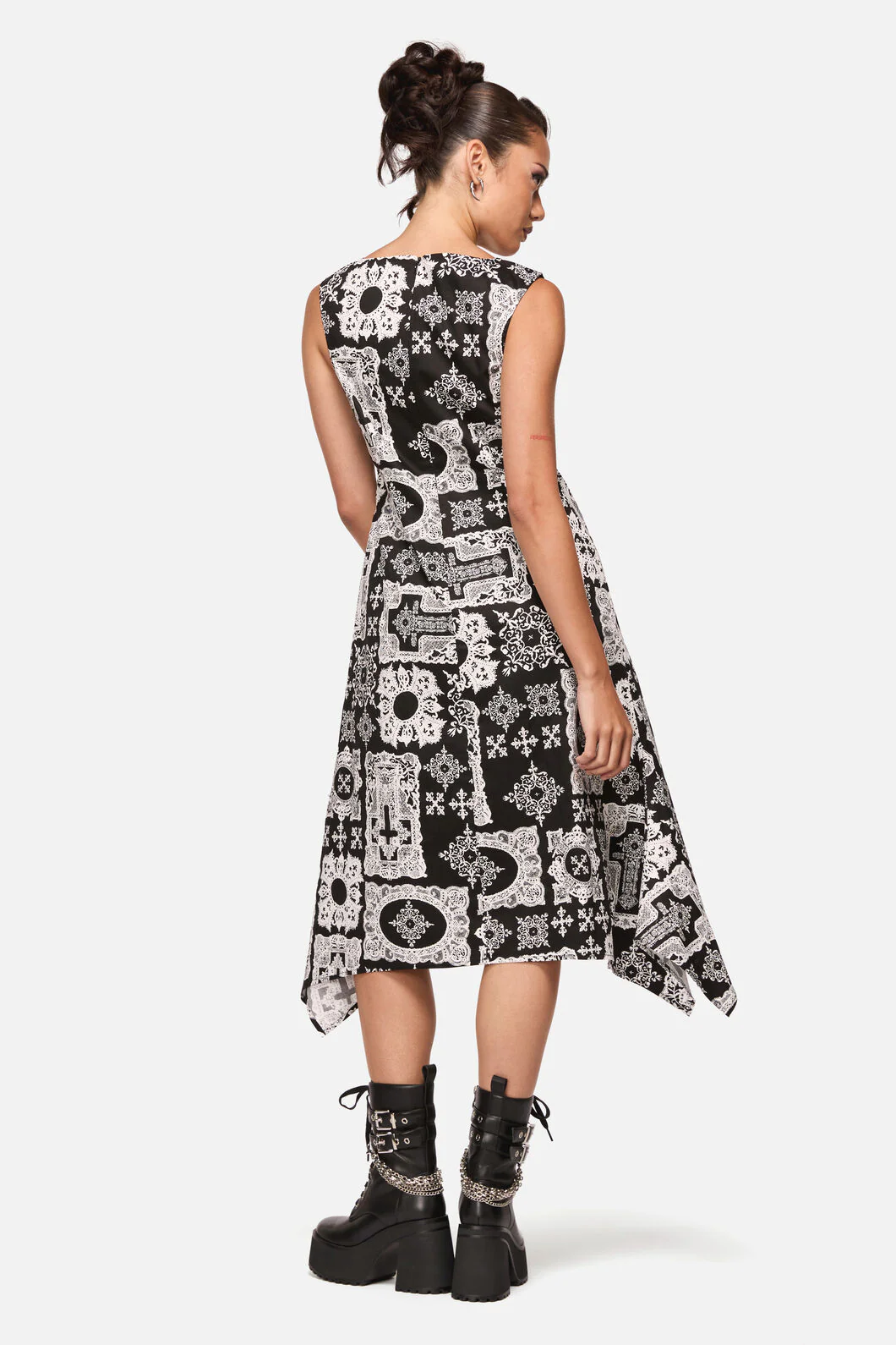 Crossed Midi Dress - Image 4