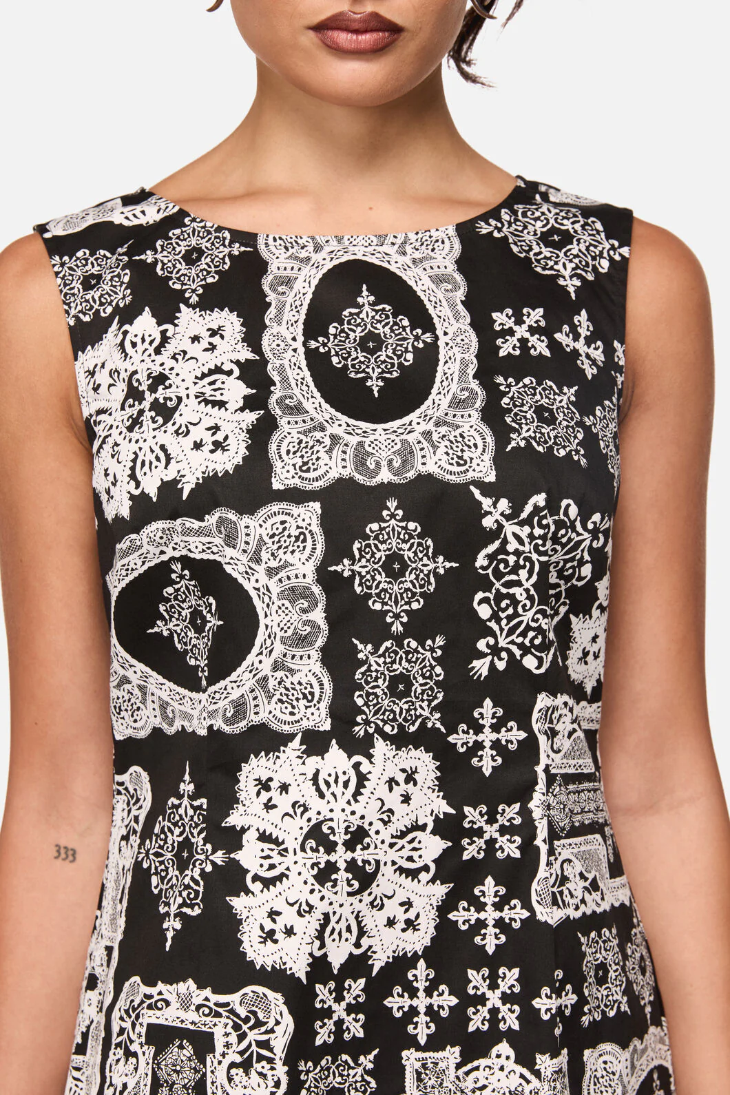 Crossed Midi Dress - Image 6