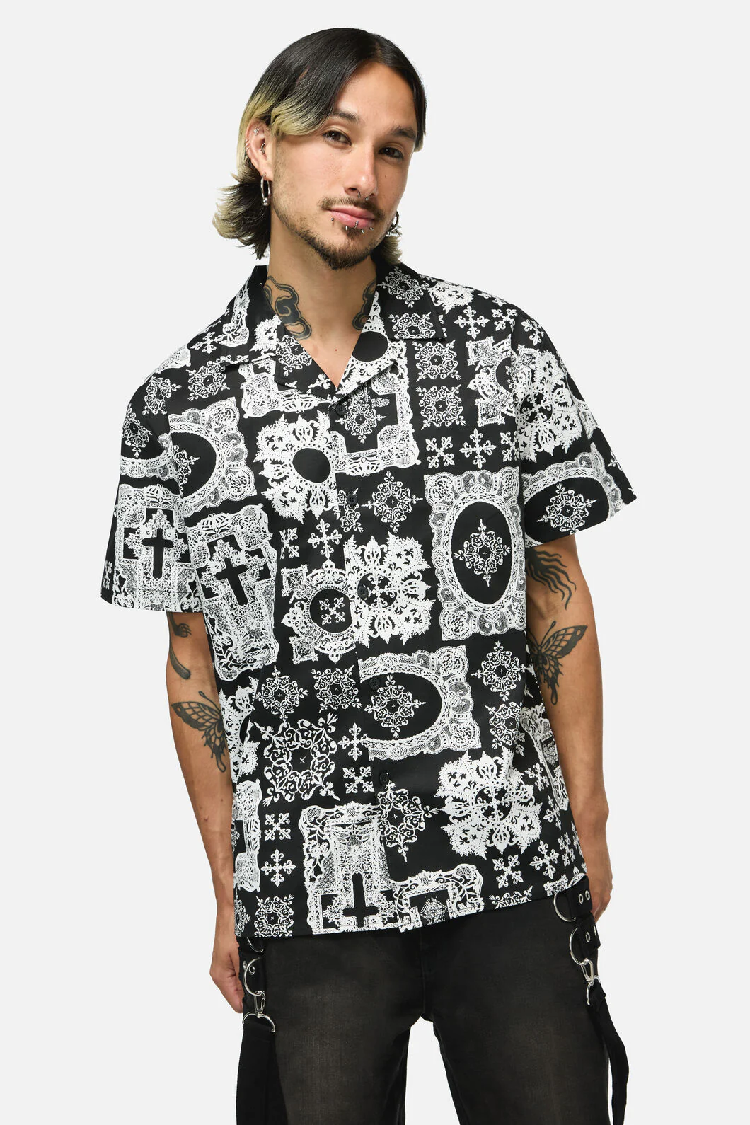 Crossed Oversized SS Shirt