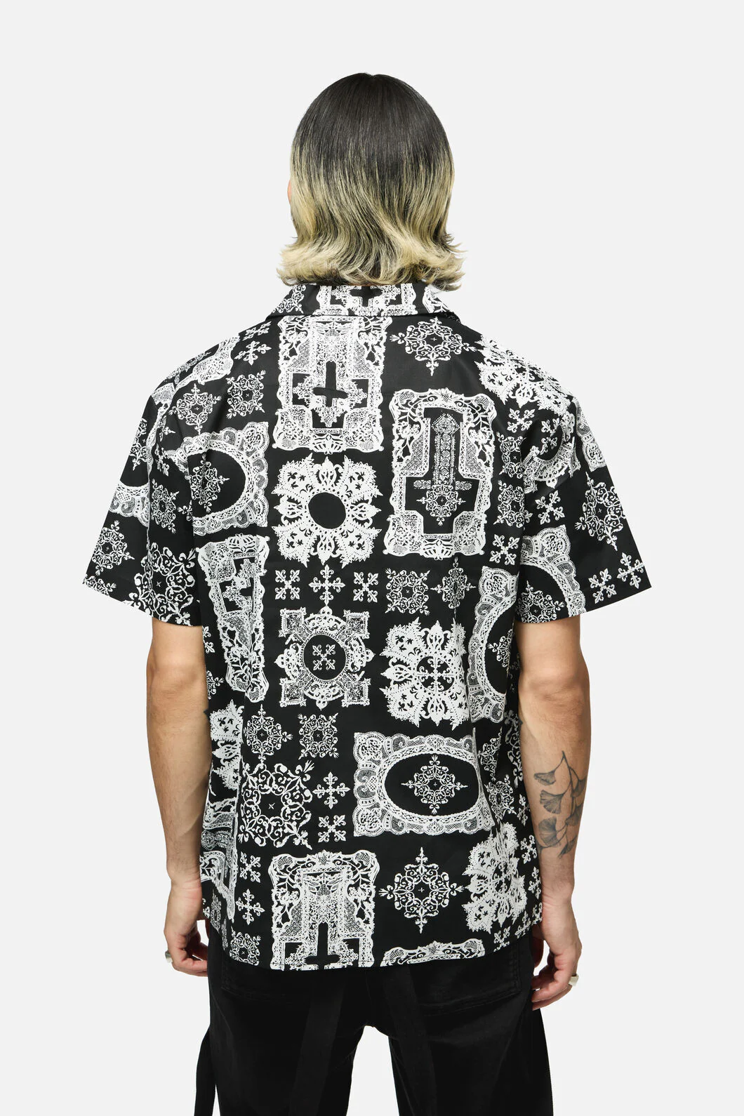 Crossed Oversized SS Shirt - Image 3
