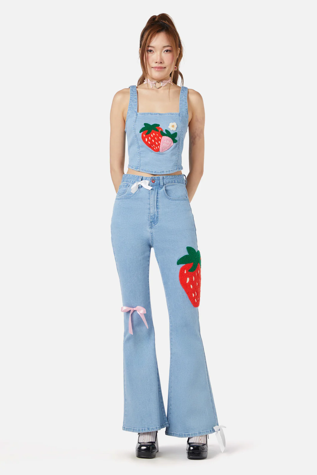 Crush On U Denim Corset - Image 5