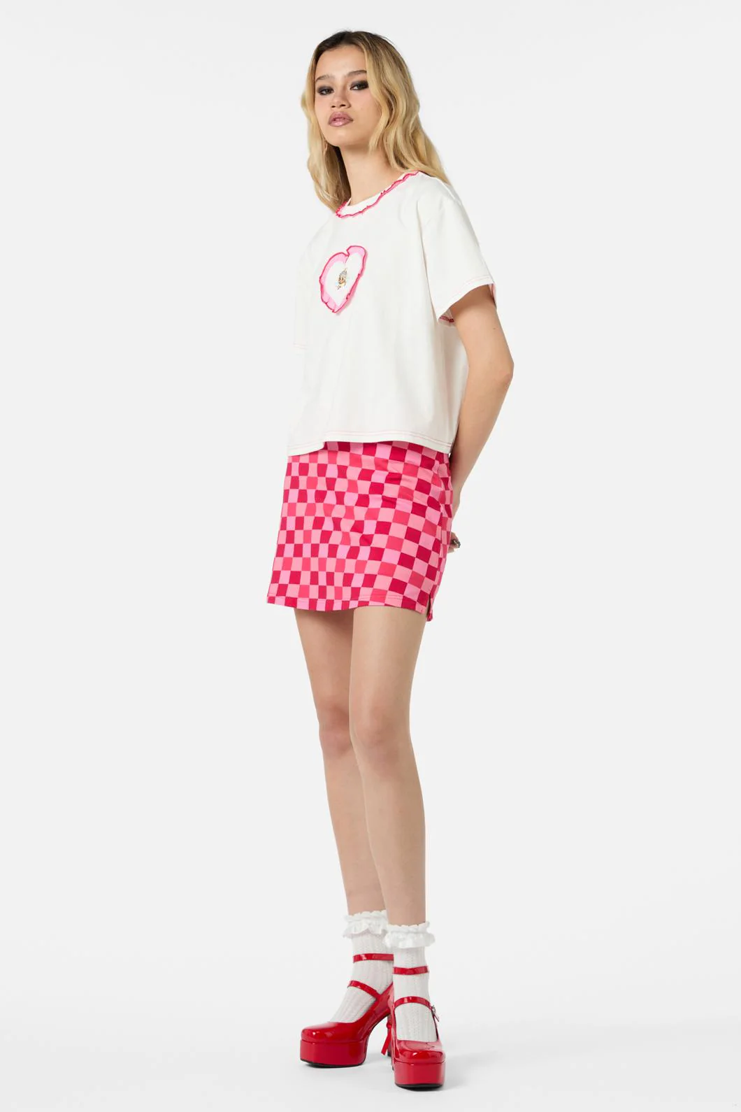 Cupid Crop OS Tee - Image 3