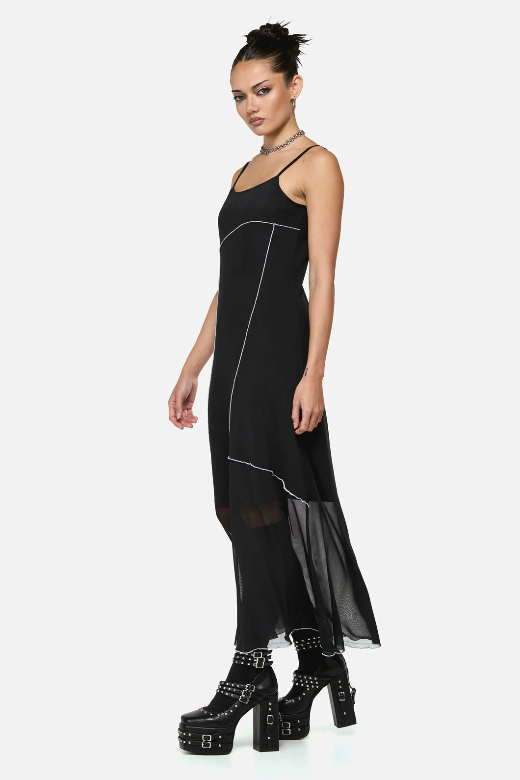 Curse Mesh Dress - Image 3
