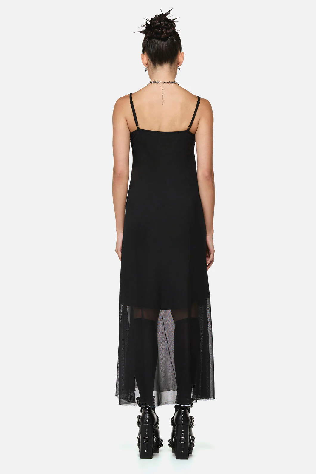 Curse Mesh Dress - Image 4