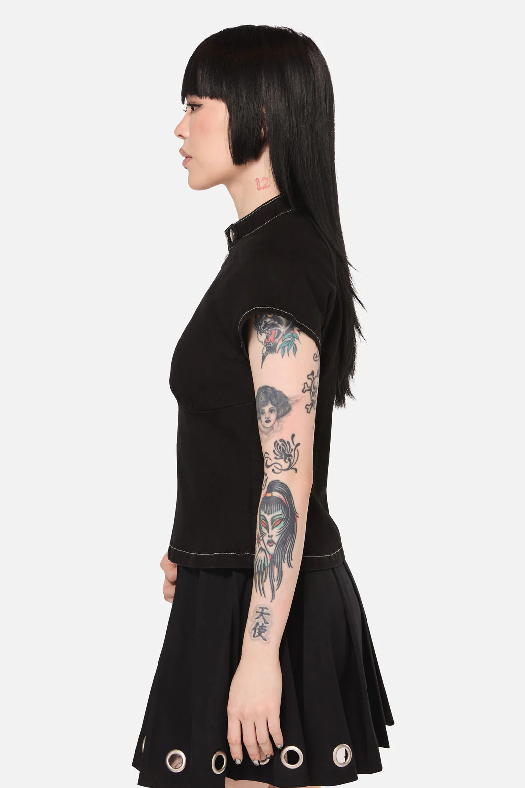 Curse Zip Up Top - Image 2