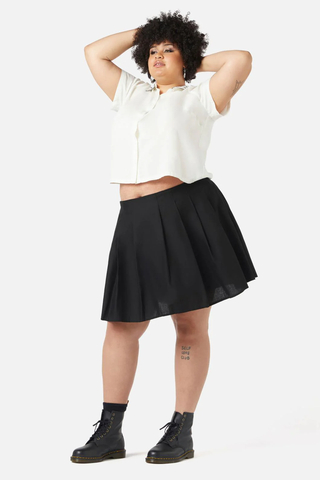Curve Basic Starlight Pleated Skirt - Image 2