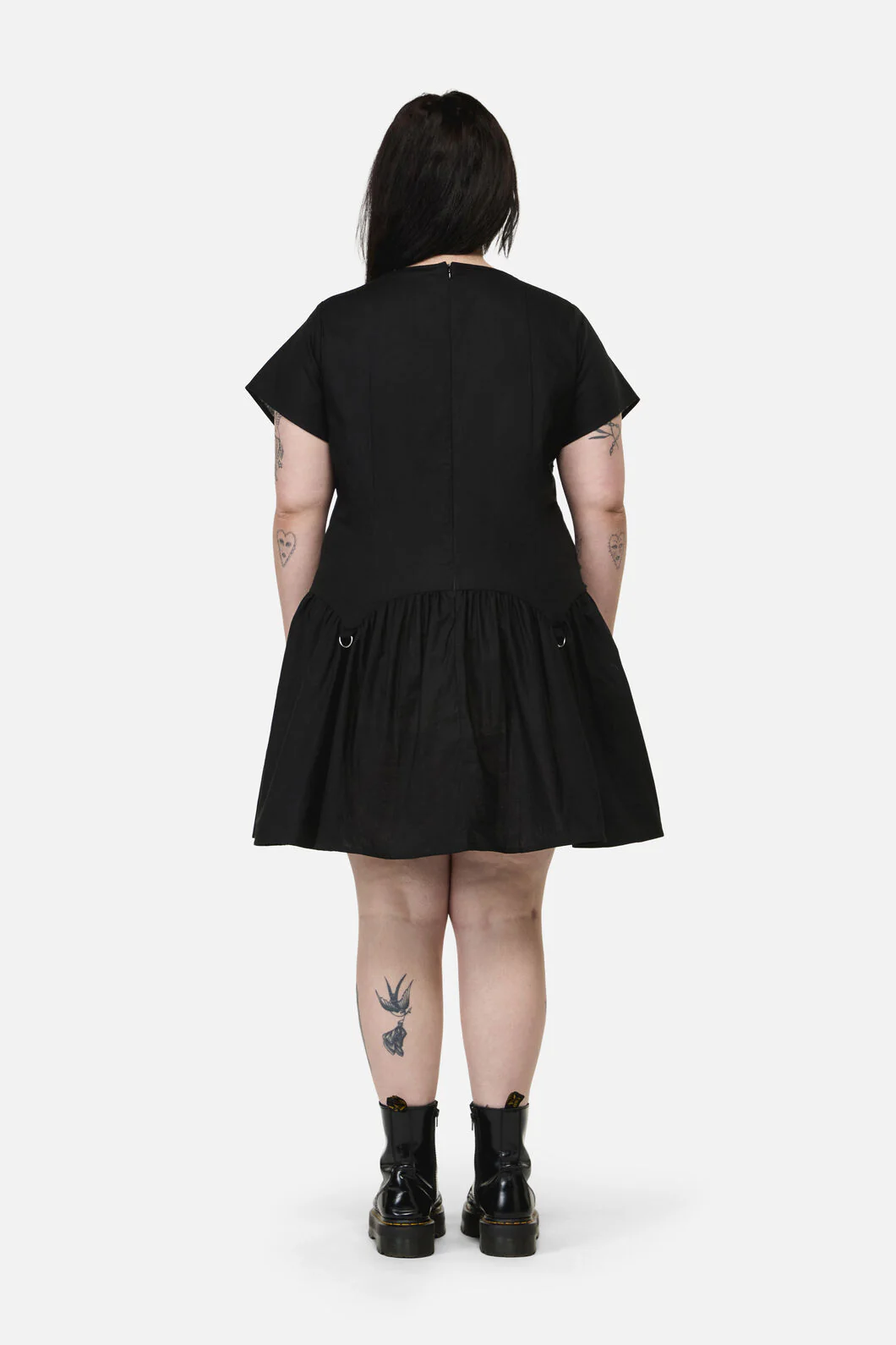 Curve Goodie Goth D-Ring Dress - Image 4