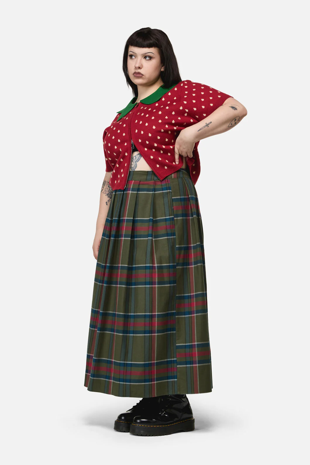Curve Harbinger Goth Skirt - Image 3