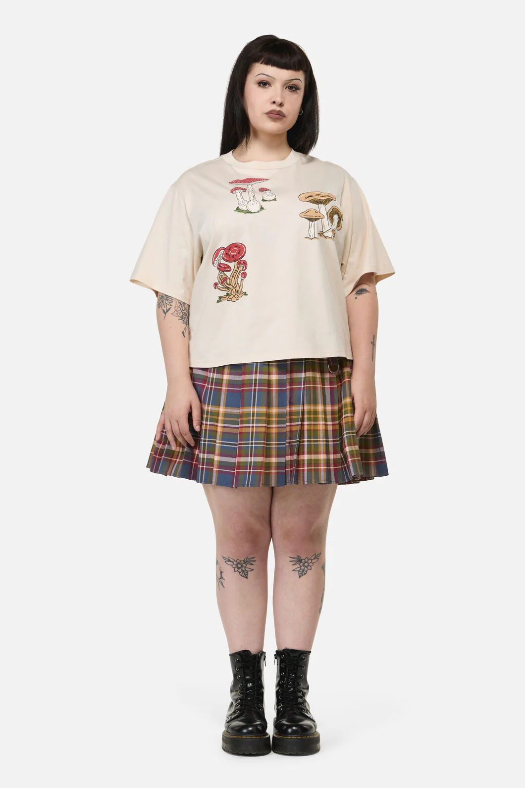 Curve Mushie Print Tee - Image 5