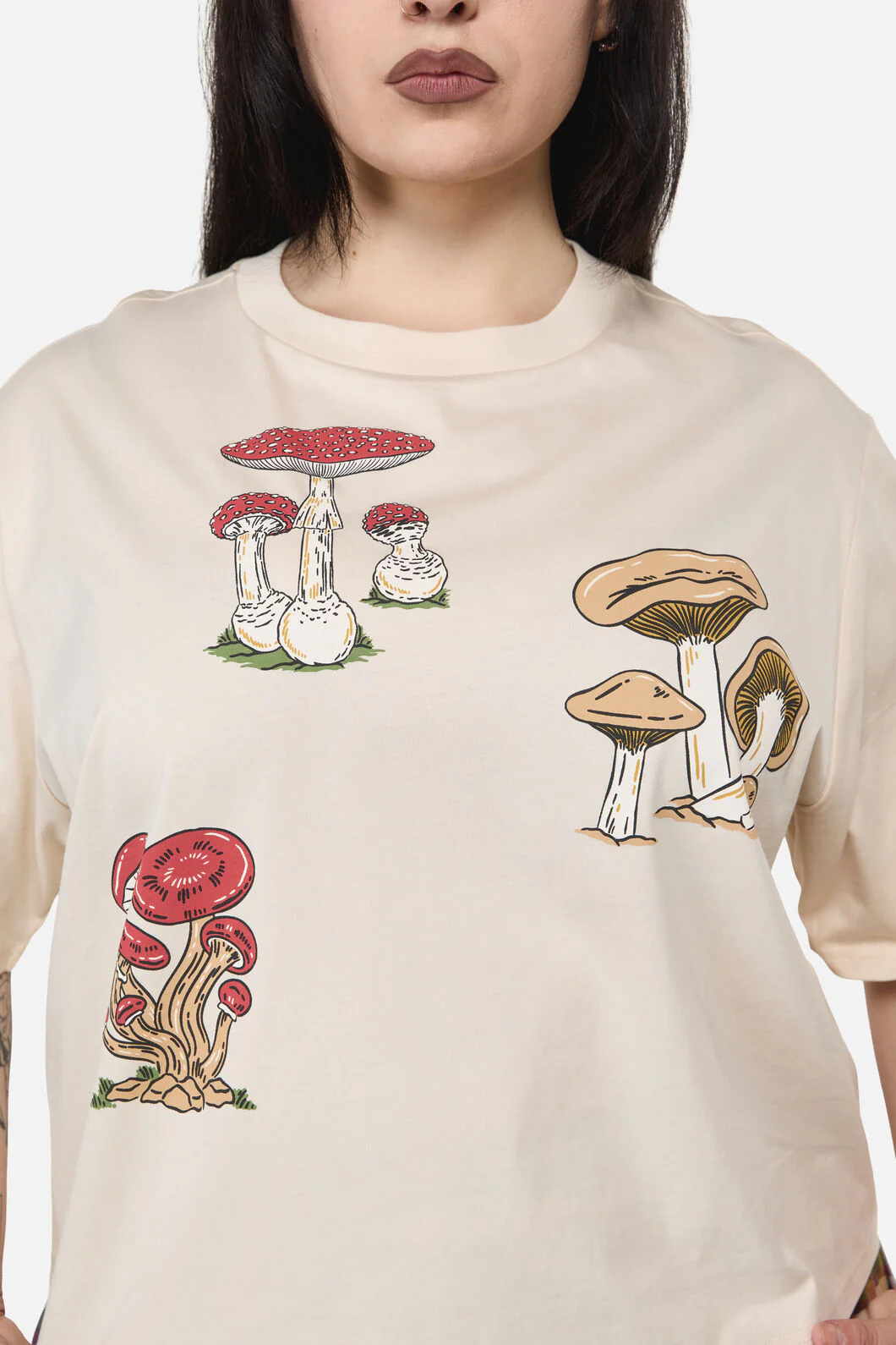 Curve Mushie Print Tee - Image 6