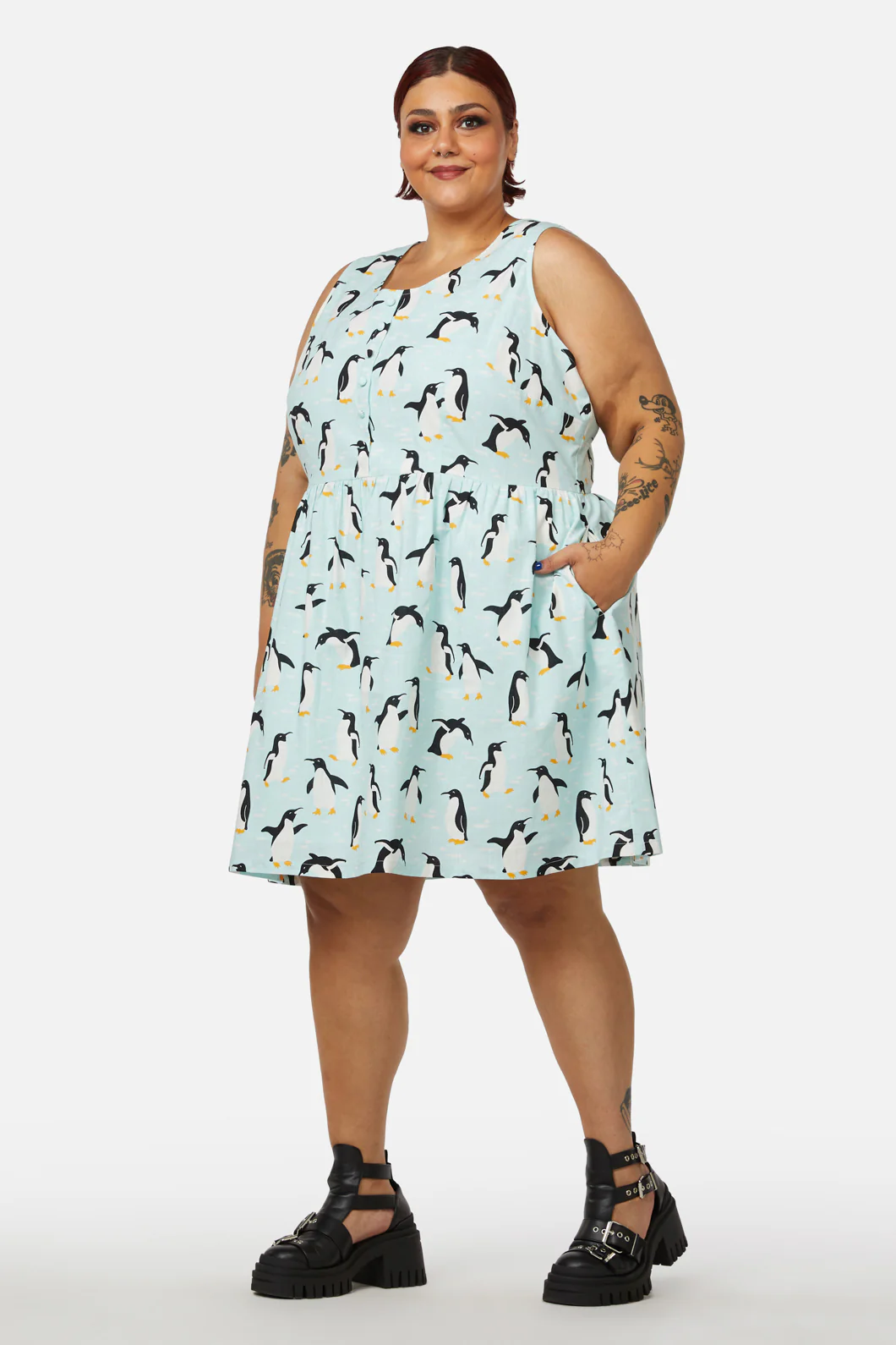 Curve Penguin Dress - Image 3
