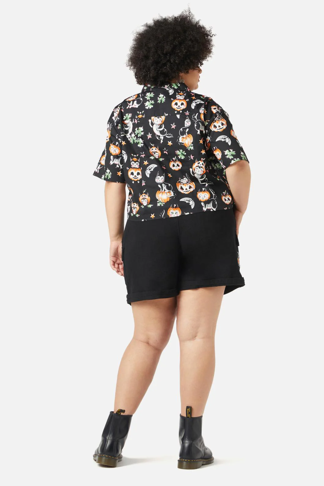 Curve Pumpkin Patch Kitty Blouse - Image 3