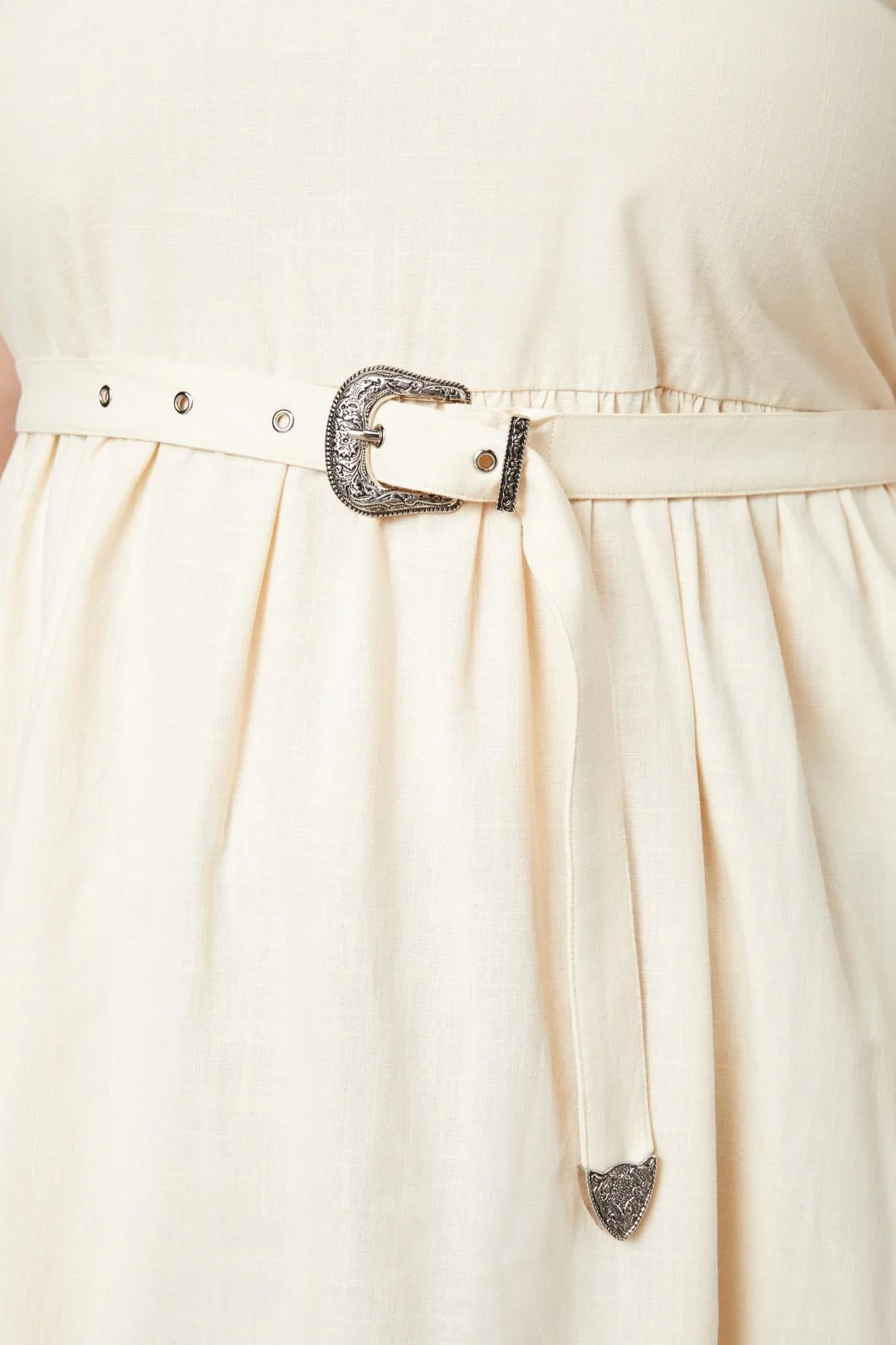 Curve Saloon Midi Dress - Image 5