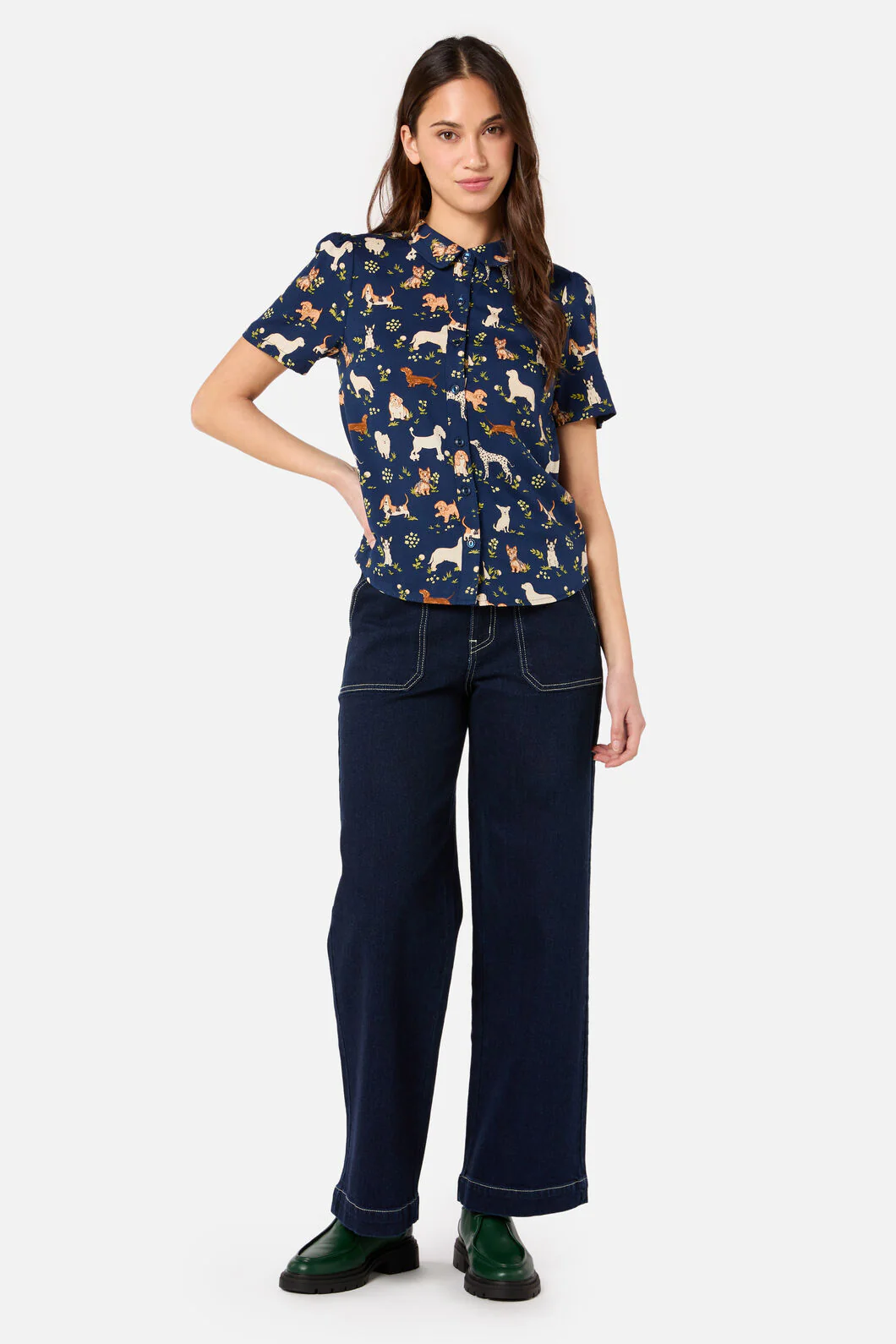 Cute Dogs Blouse - Image 3