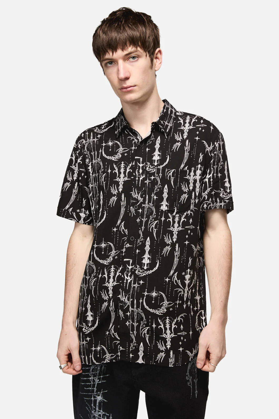 Cyber Print SS Shirt - Image 2