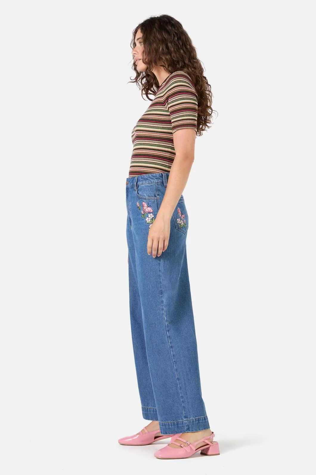 Cydney Stripe Rib Knit Top - Image 10