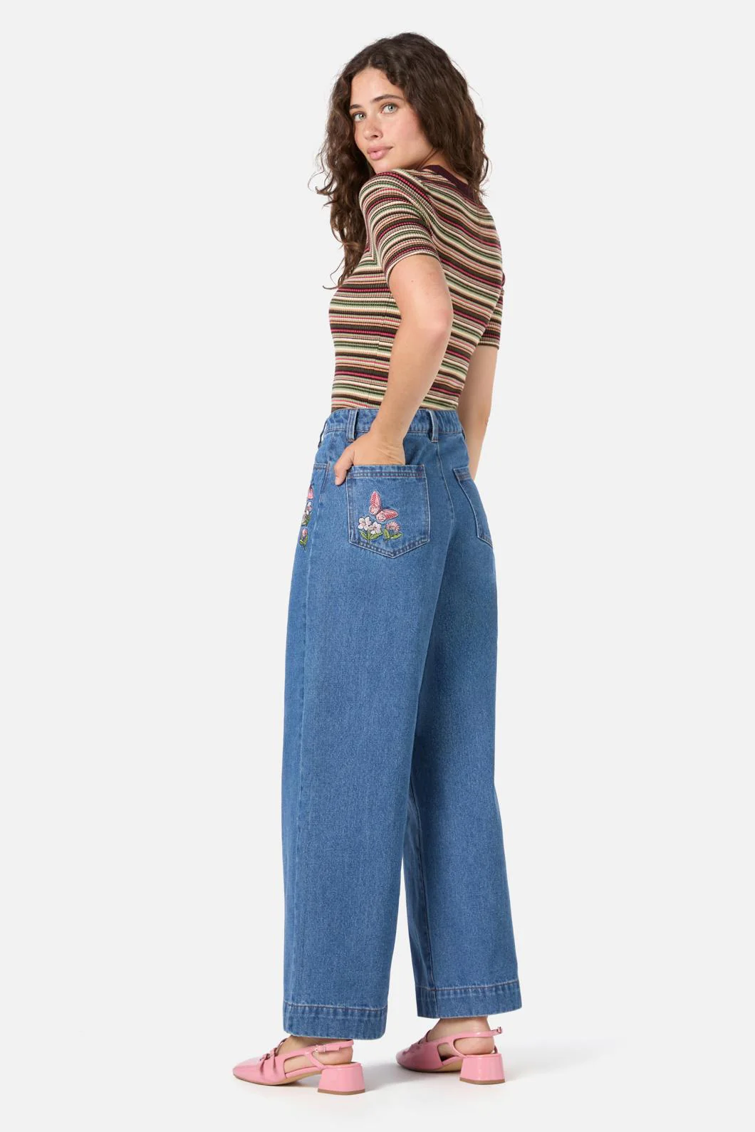 Cydney Stripe Rib Knit Top - Image 11