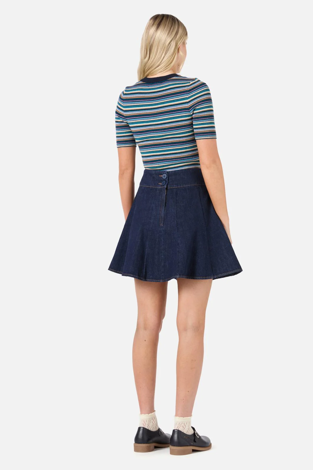 Cydney Stripe Rib Knit Top - Image 4