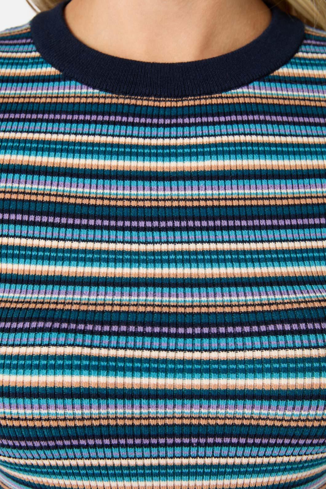 Cydney Stripe Rib Knit Top - Image 6