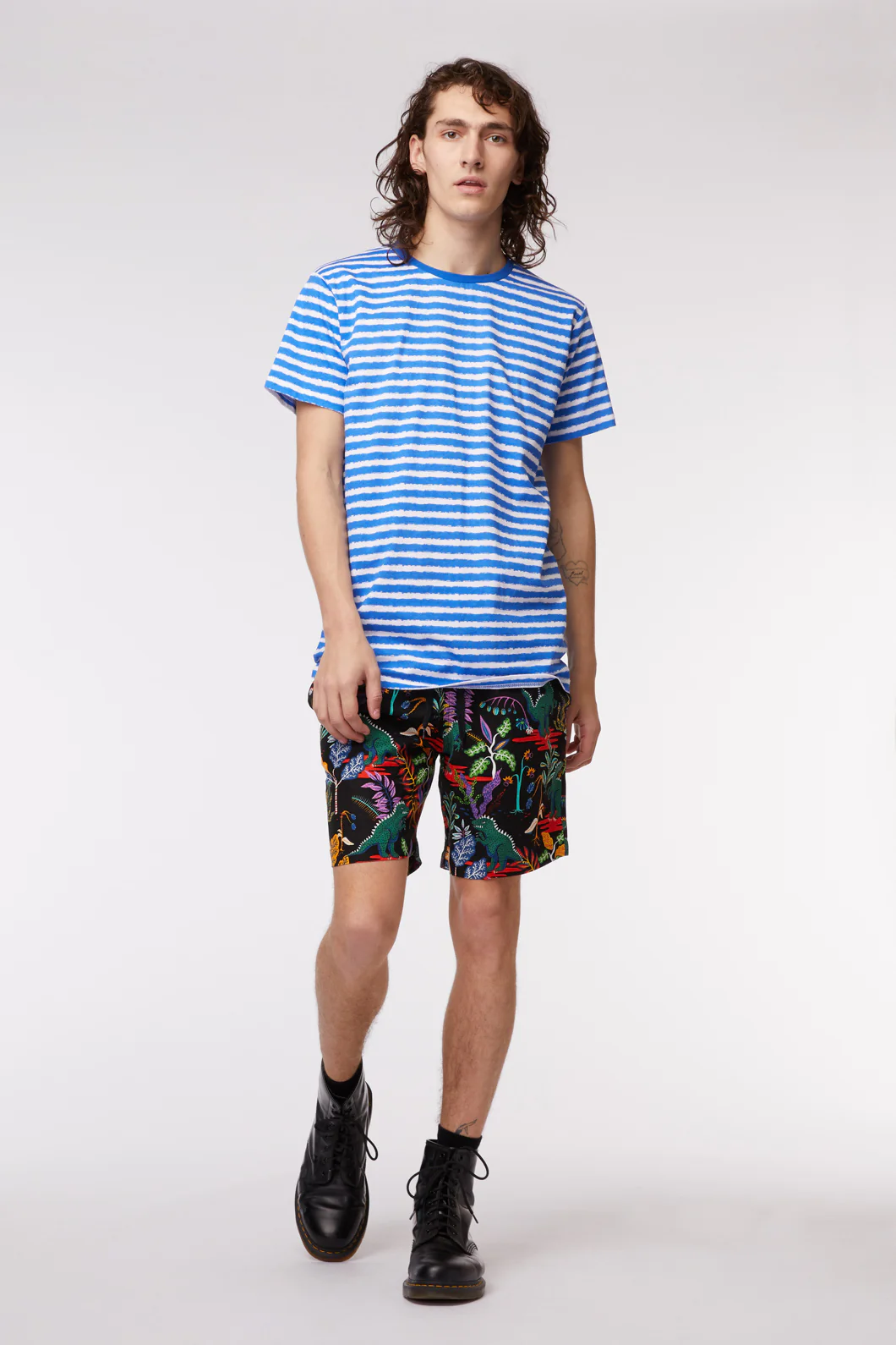 Dallas Stripes Ringer Tee - Image 2