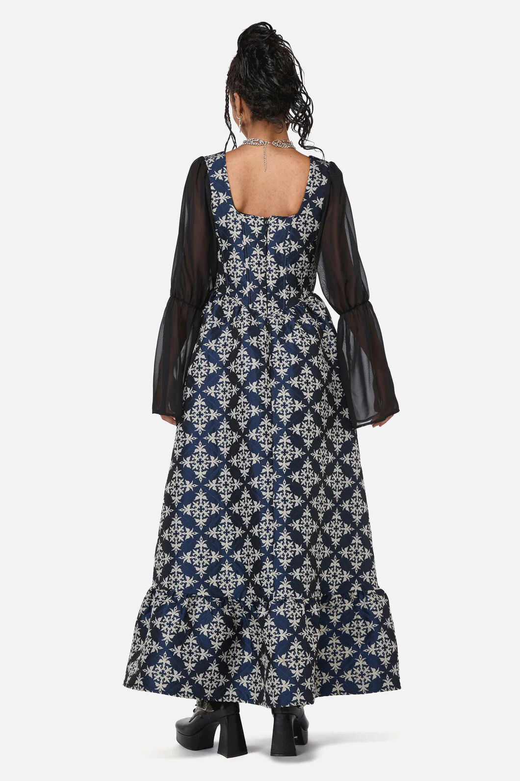 Dame Brocade Gown - Image 3