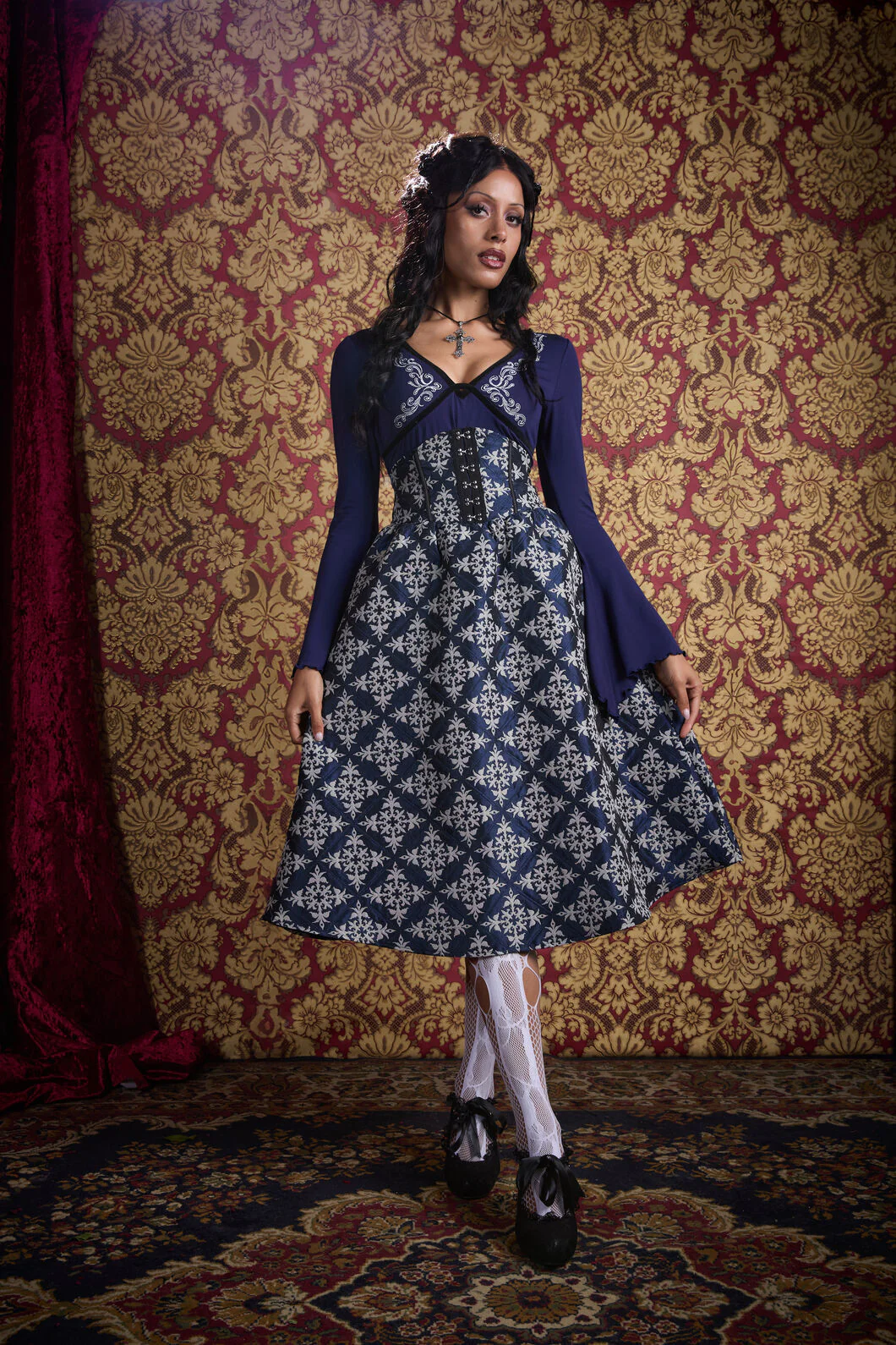 Dame Brocade Skirt - Image 4
