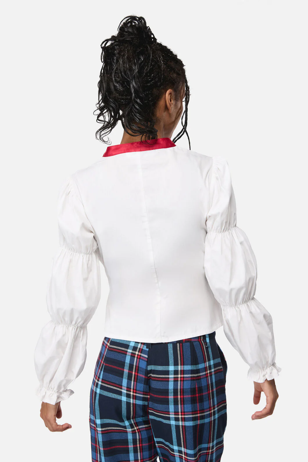 Dame Long Sleeve Ribbon Blouse - Image 5