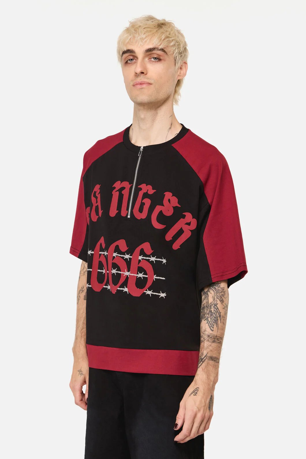 Danger Sporty Goth Top - Image 4