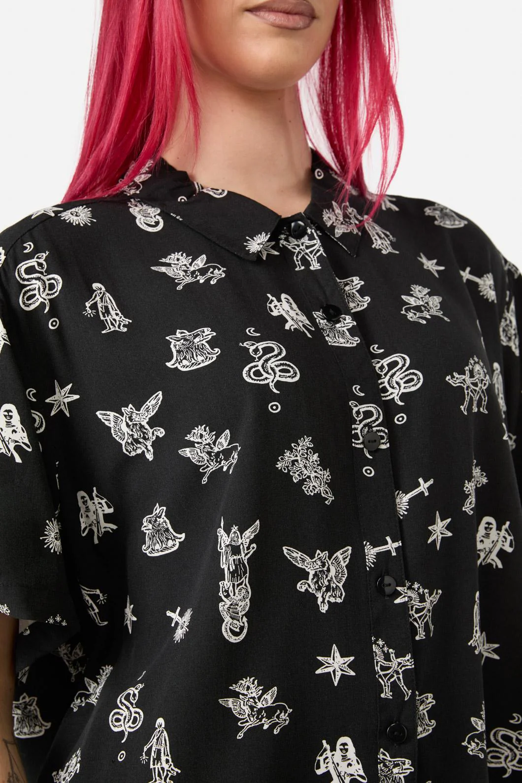 Darc Printed Blouse - Image 5