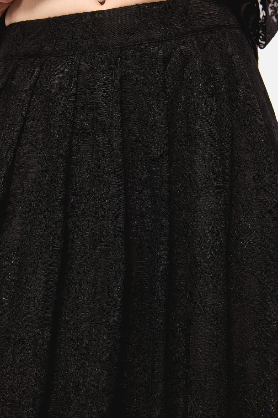 Dark Pieridae Maxi Lace Skirt - Image 6
