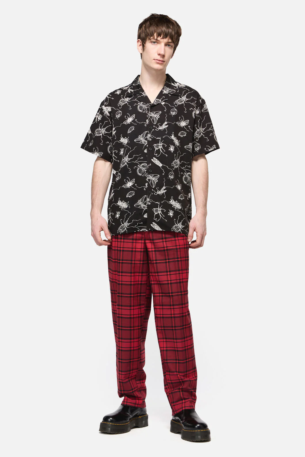 Dark Pieridae Short Sleeve Shirt - Image 4