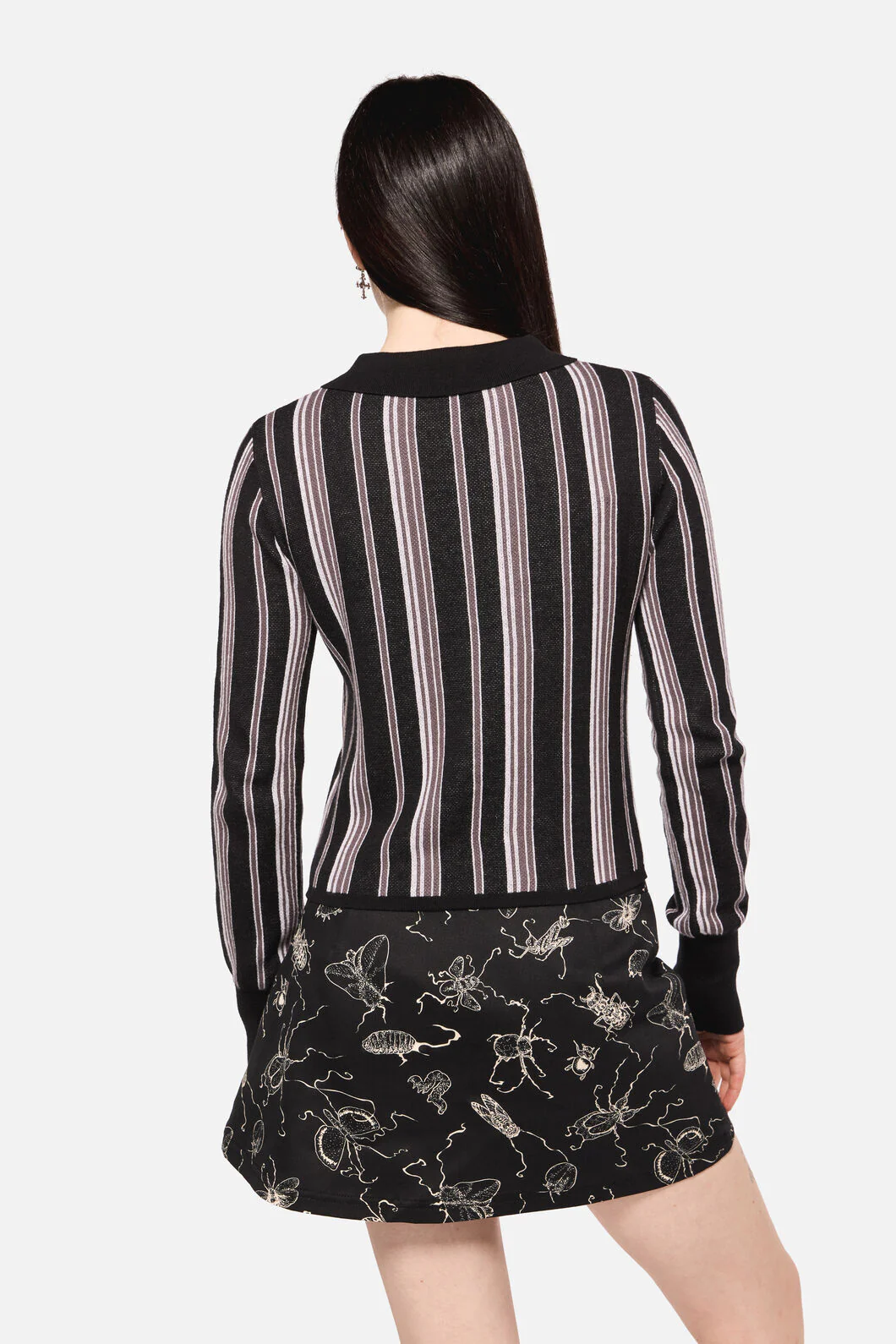 Dark Pieridae Striped Knit - Image 3