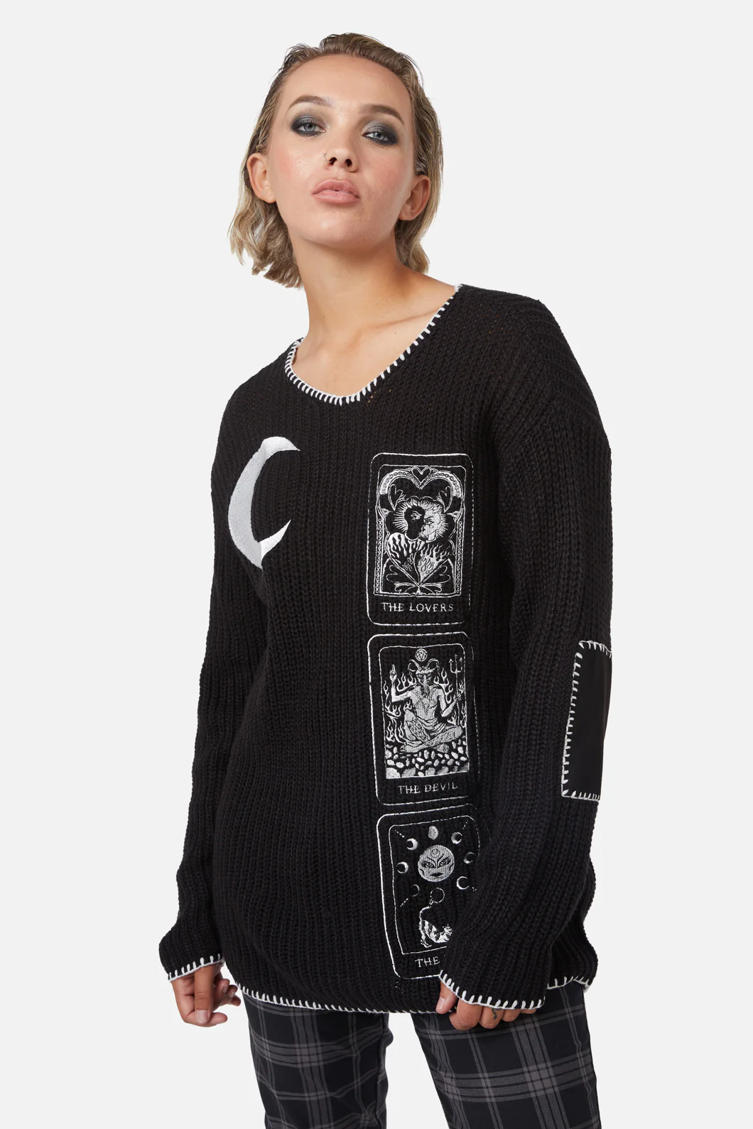 Dark Tarot Oversized Knit Jumper - Image 2