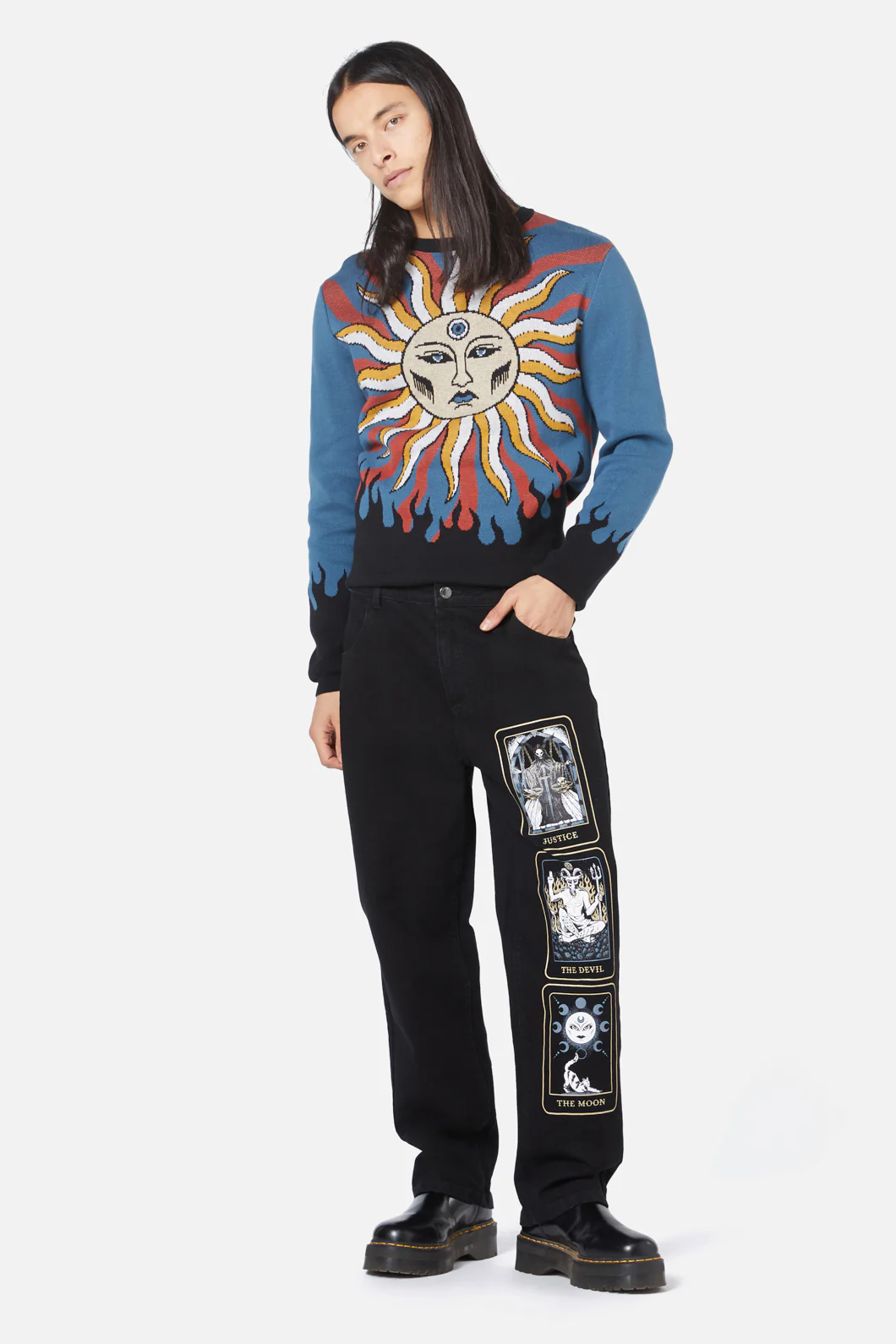Dark Tarot Unisex Jean