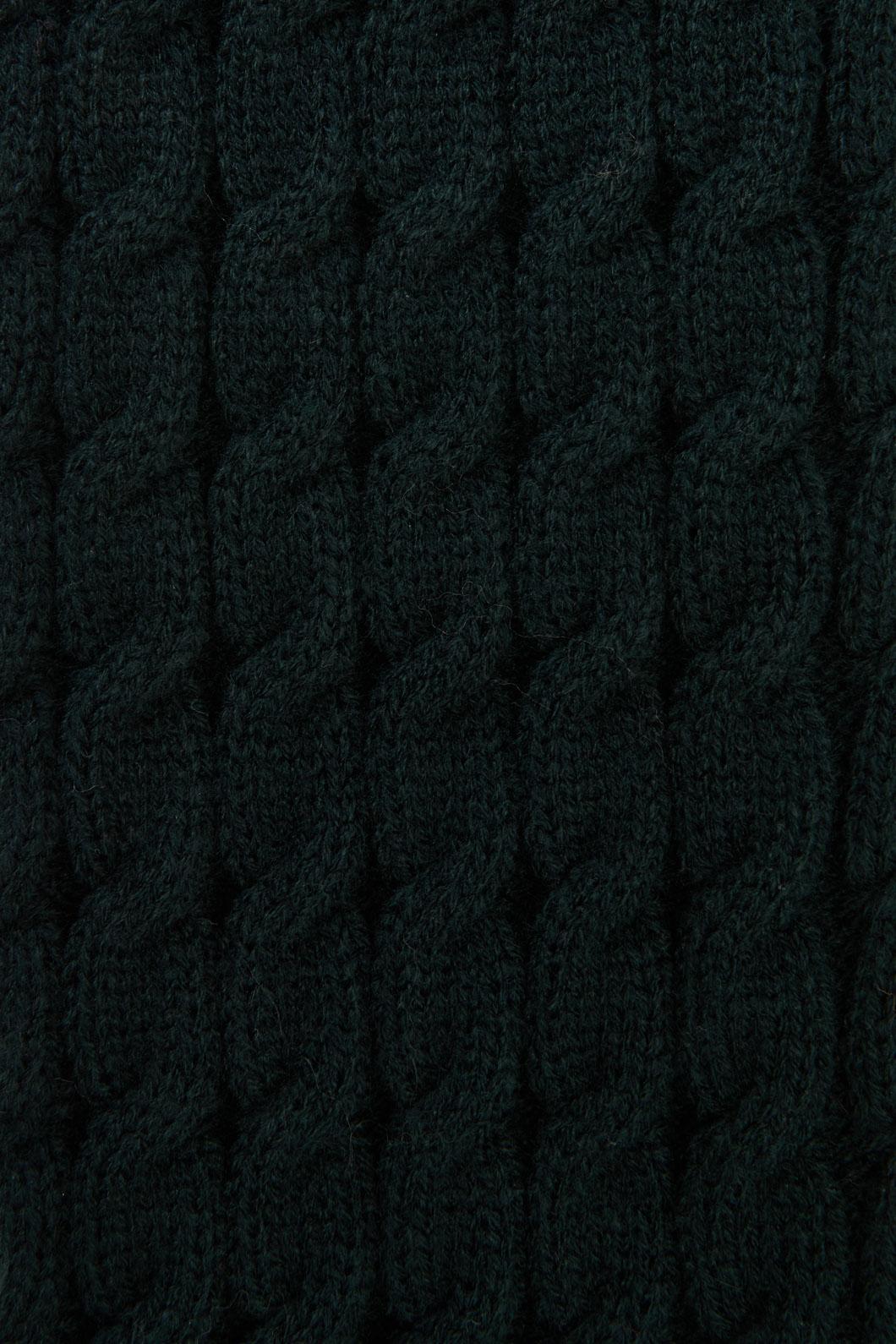 Dark Teal Cable Leg Warmers - Image 4