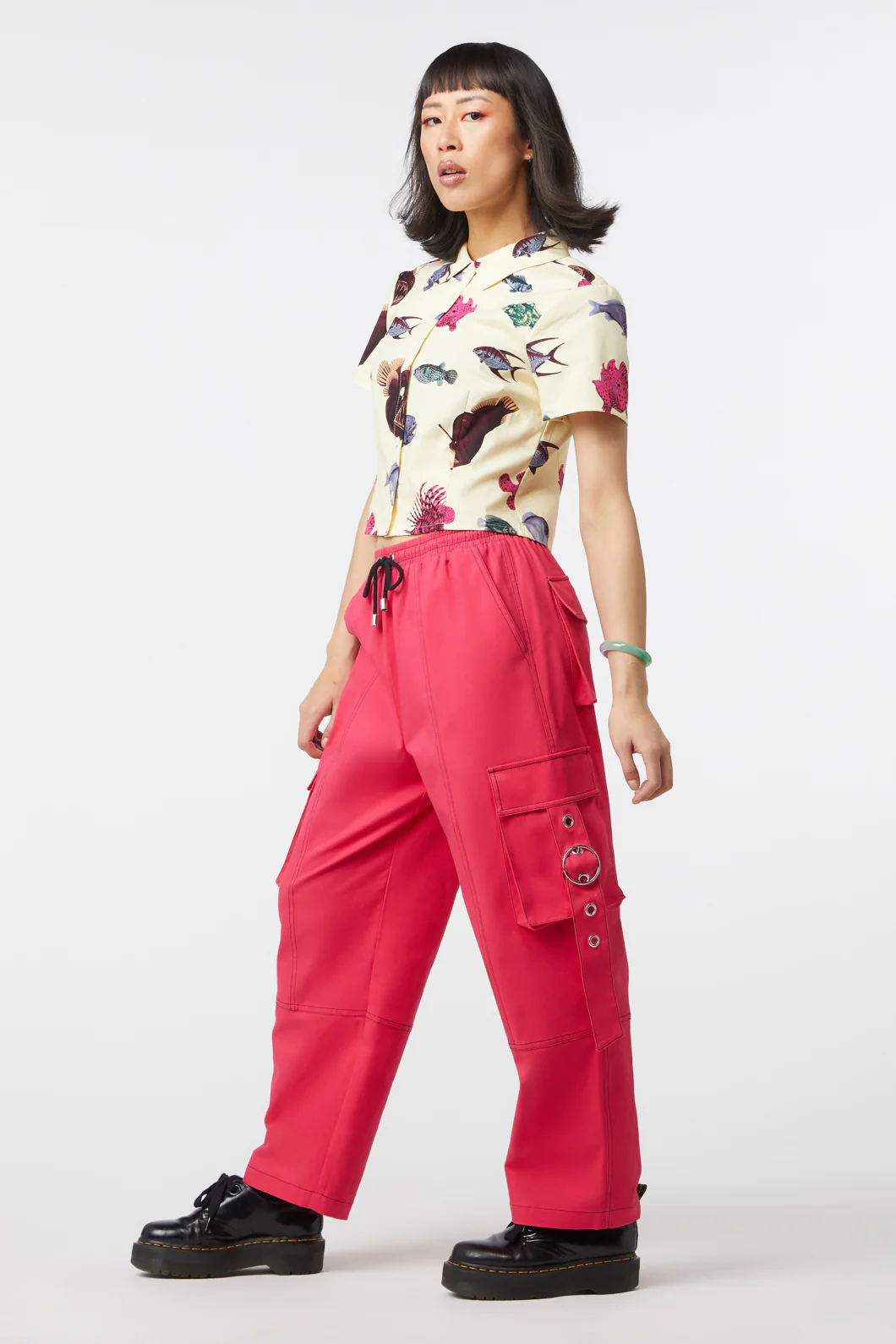 Deep Sea Print Blouse - Image 3