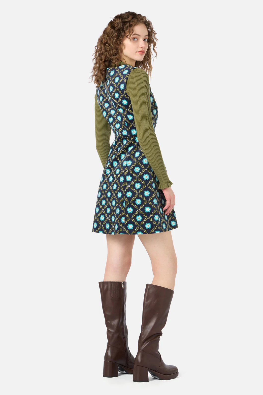 Delilah Cord Pinafore - Image 10