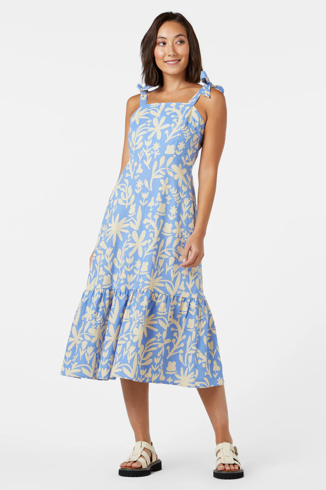 Della Floral Sun Dress - Image 2