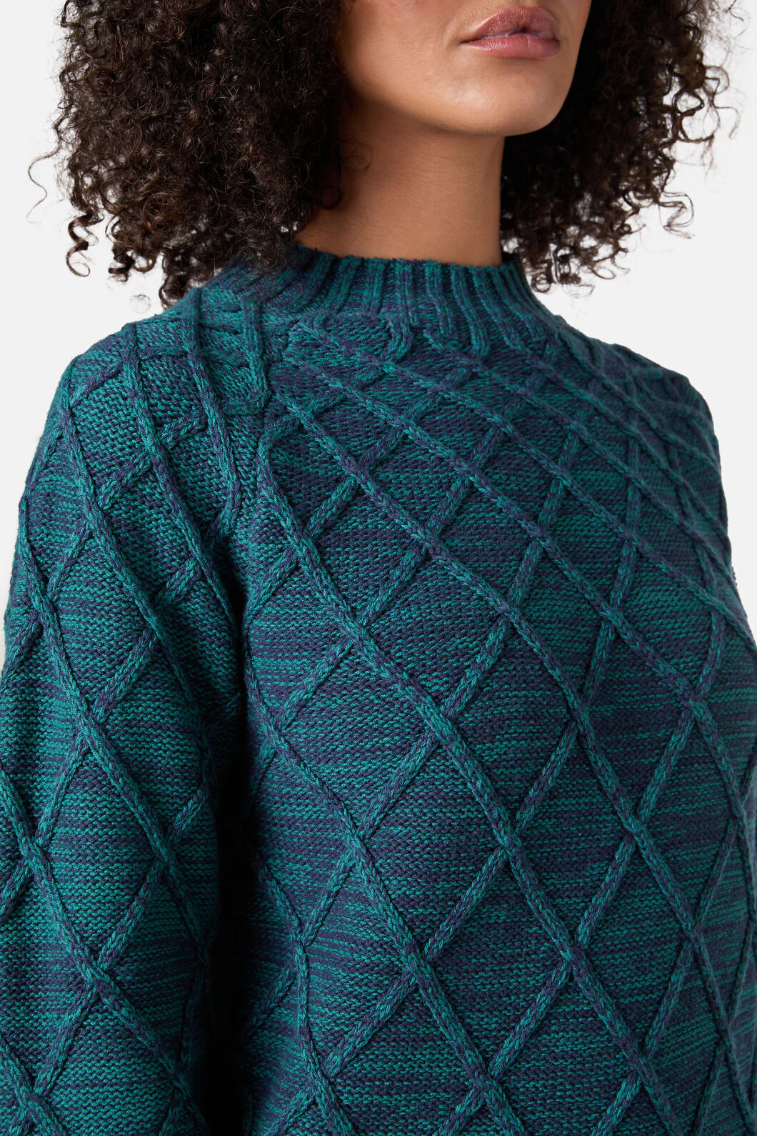 Demi Diamond Knit Jumper - Image 5