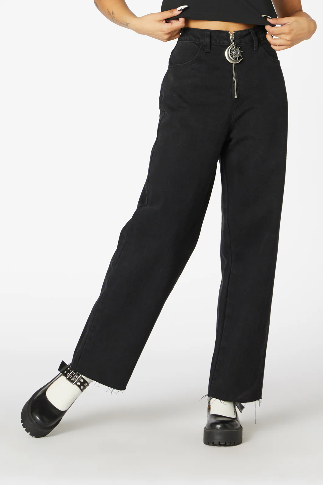 Denim Tarot Pocket Jeans - Image 2
