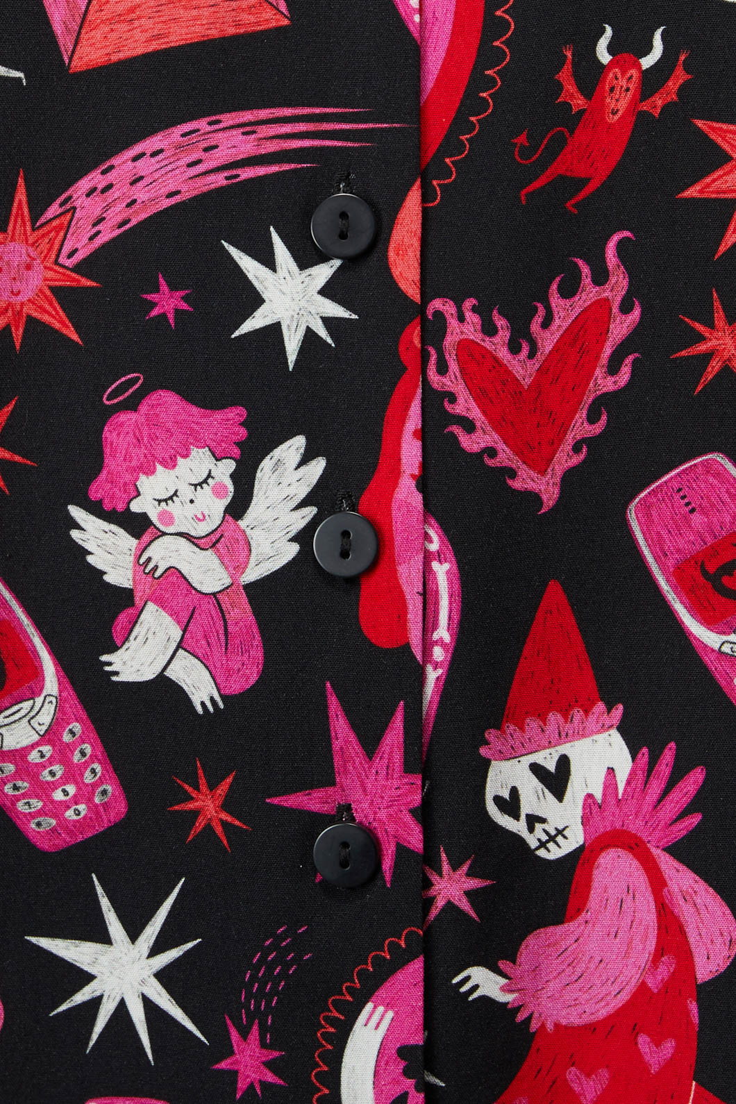 Devil Dance Party Blouse - Image 11