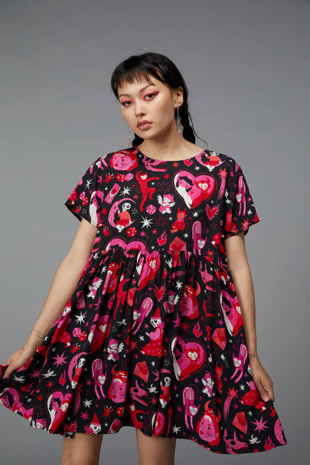 Devil Dance Party Dress - Image 2